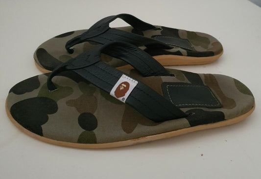A BATHING APE Chanclas tipo tanga Island Slipper UK 8 US 9 EU 42.5 BAPE Vintage