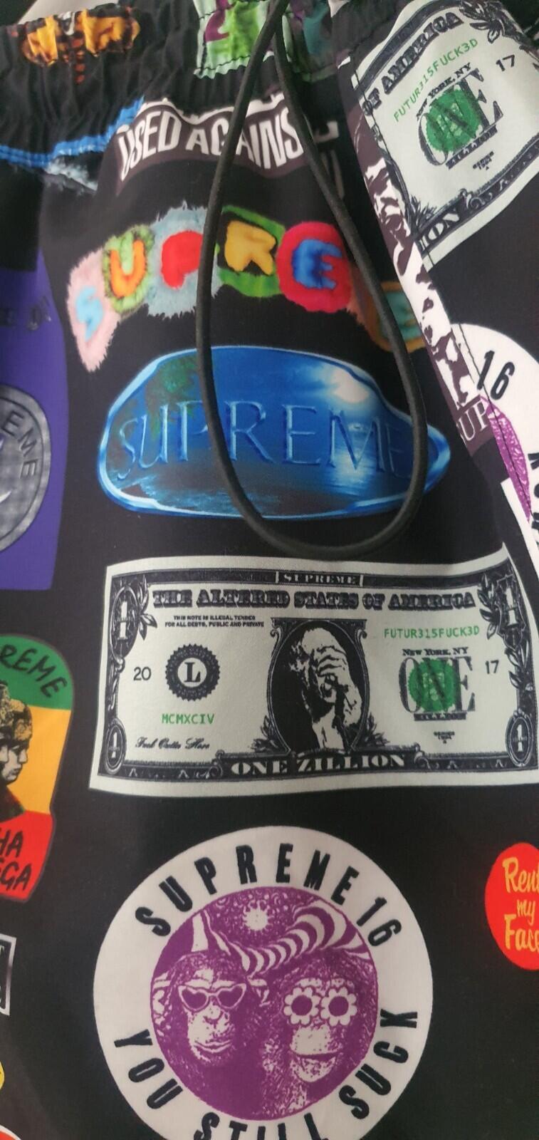 SS21 Supreme GORE-TEX Stickers pant size M medium pants