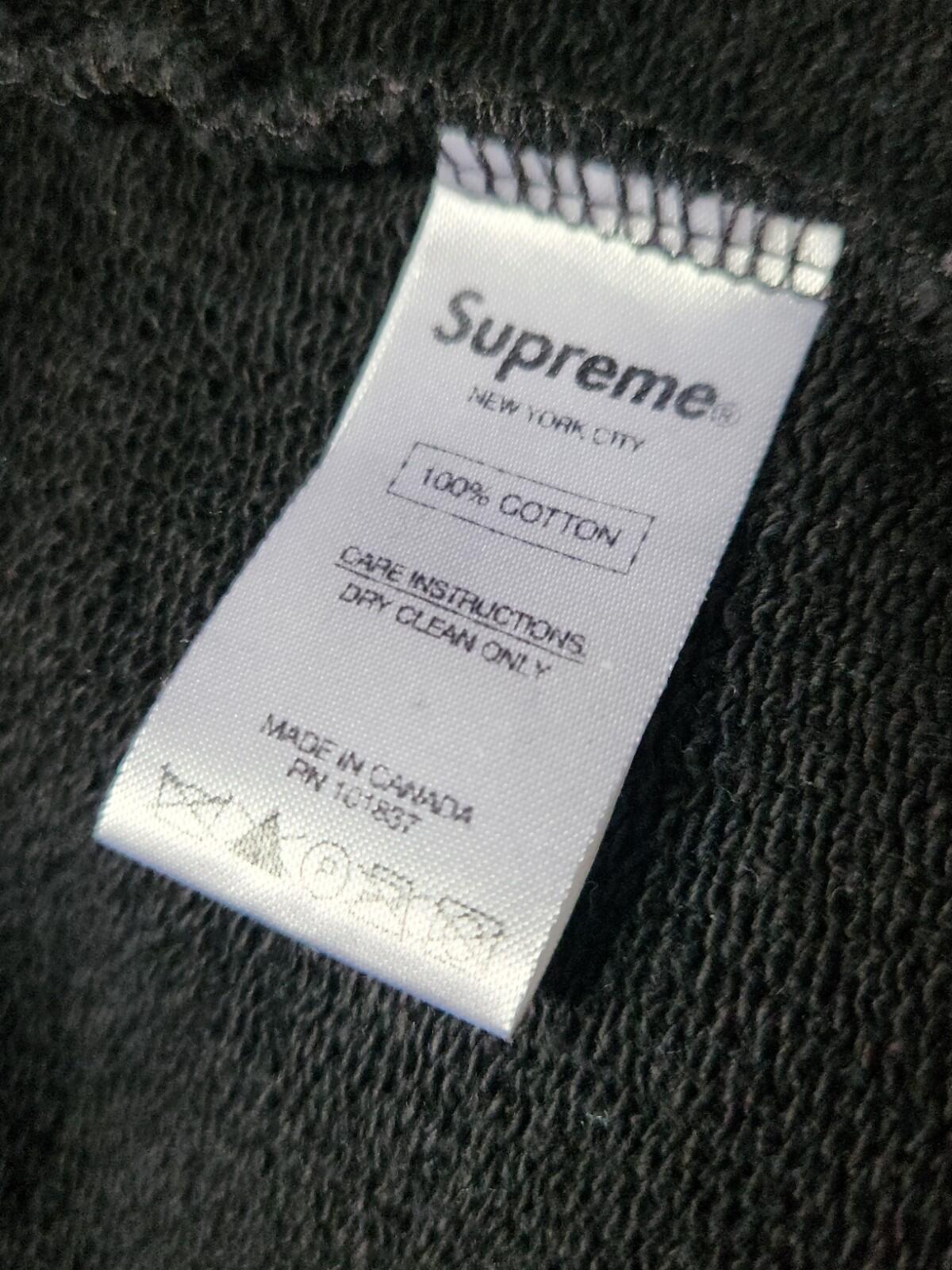 FW14 Supreme Fleece Warm Up Jacket Black Size L