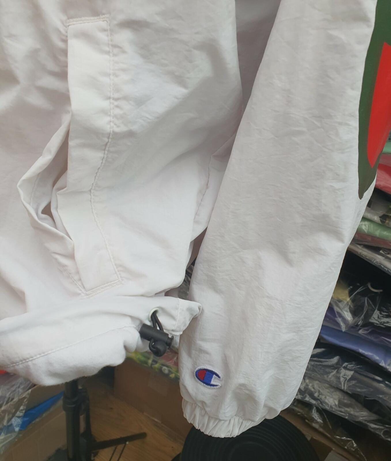 SS18 Supreme x Champion Track jacket White Size M
