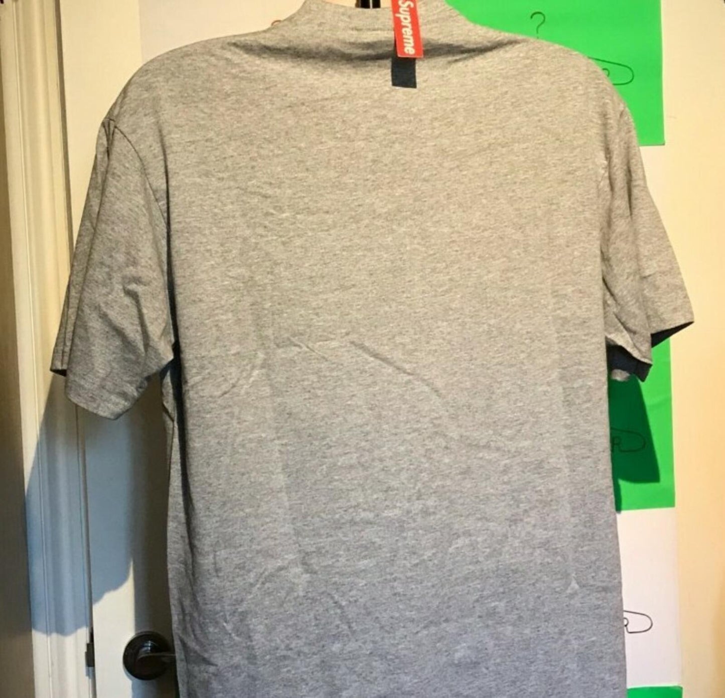 FW09 Supreme Upskirt tee grey T-shirt L large Vintage 2009 Ultra rare New