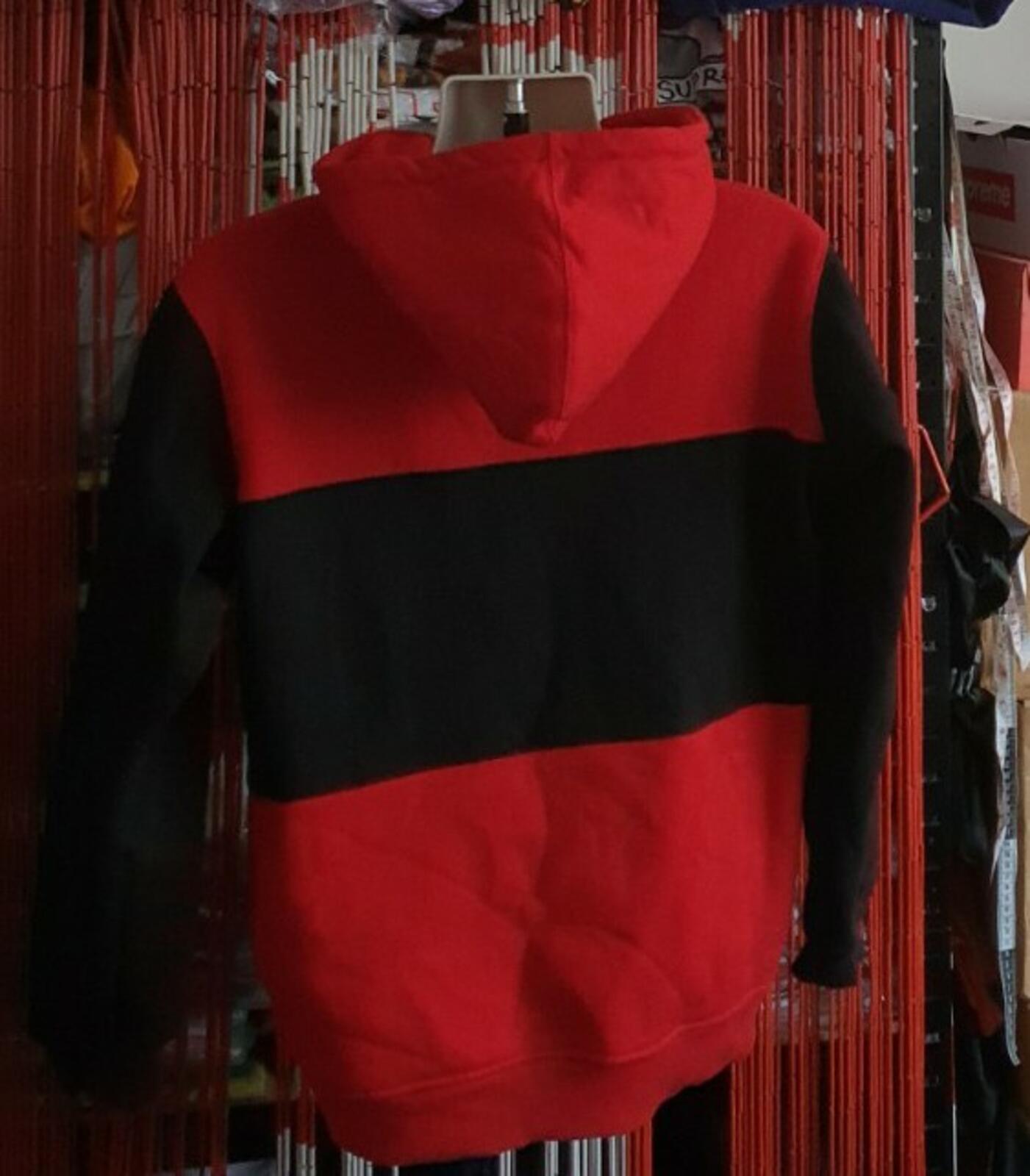SS14 Supreme x Champion Red Hooded Sweatshirt  Size M