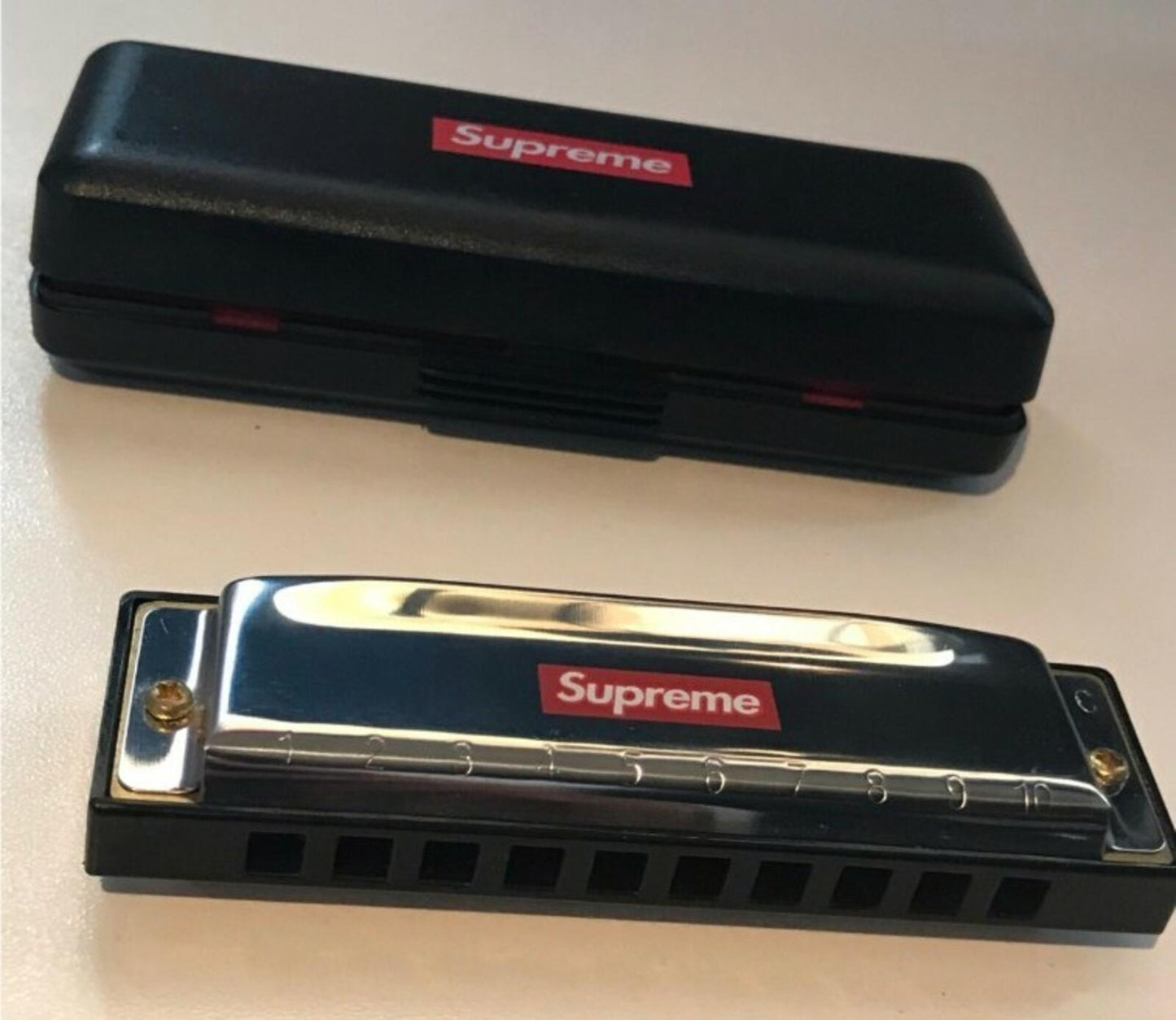 SS12 Supreme Hohner Harmonica Silver