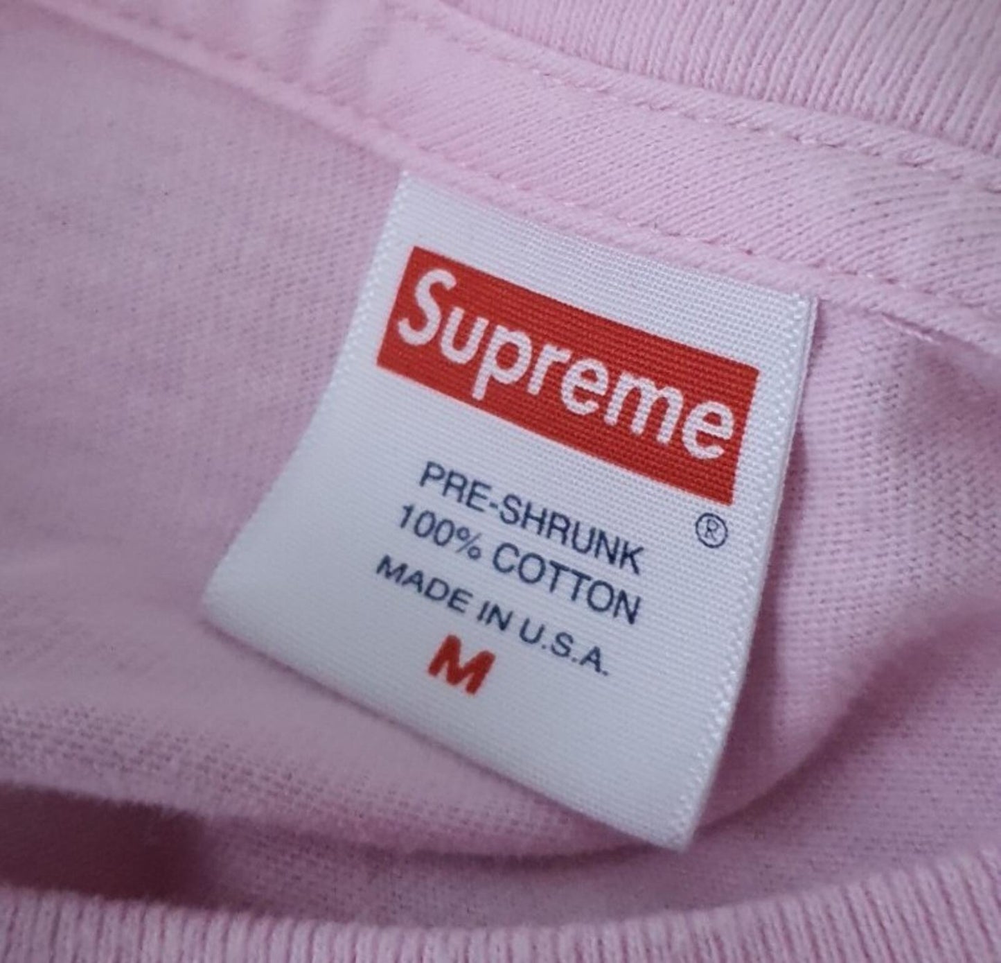 SS20 Supreme Sacred Unique L/S tee light pink Long sleeve size M medium