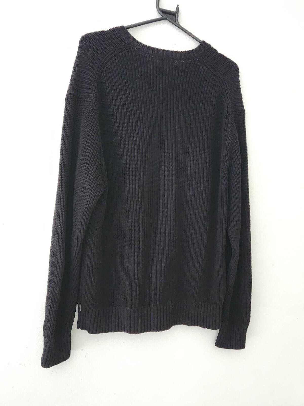 FW23 Supreme Small Box Ribbed Sweater Größe L large Black