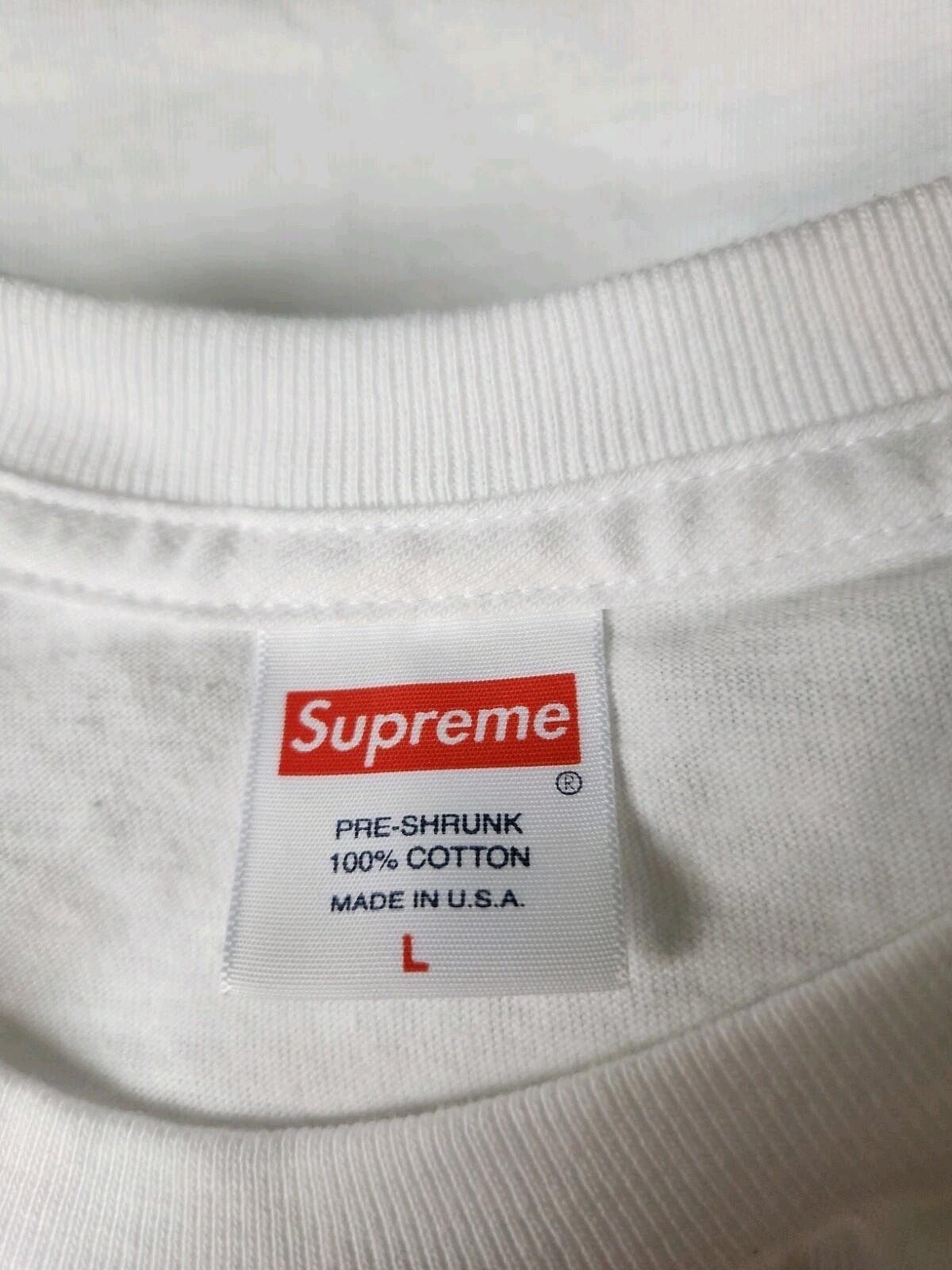FW17 Supreme x Scarface Blimp Tee Weiß 1x getragen T-Shirt Größe L groß Film