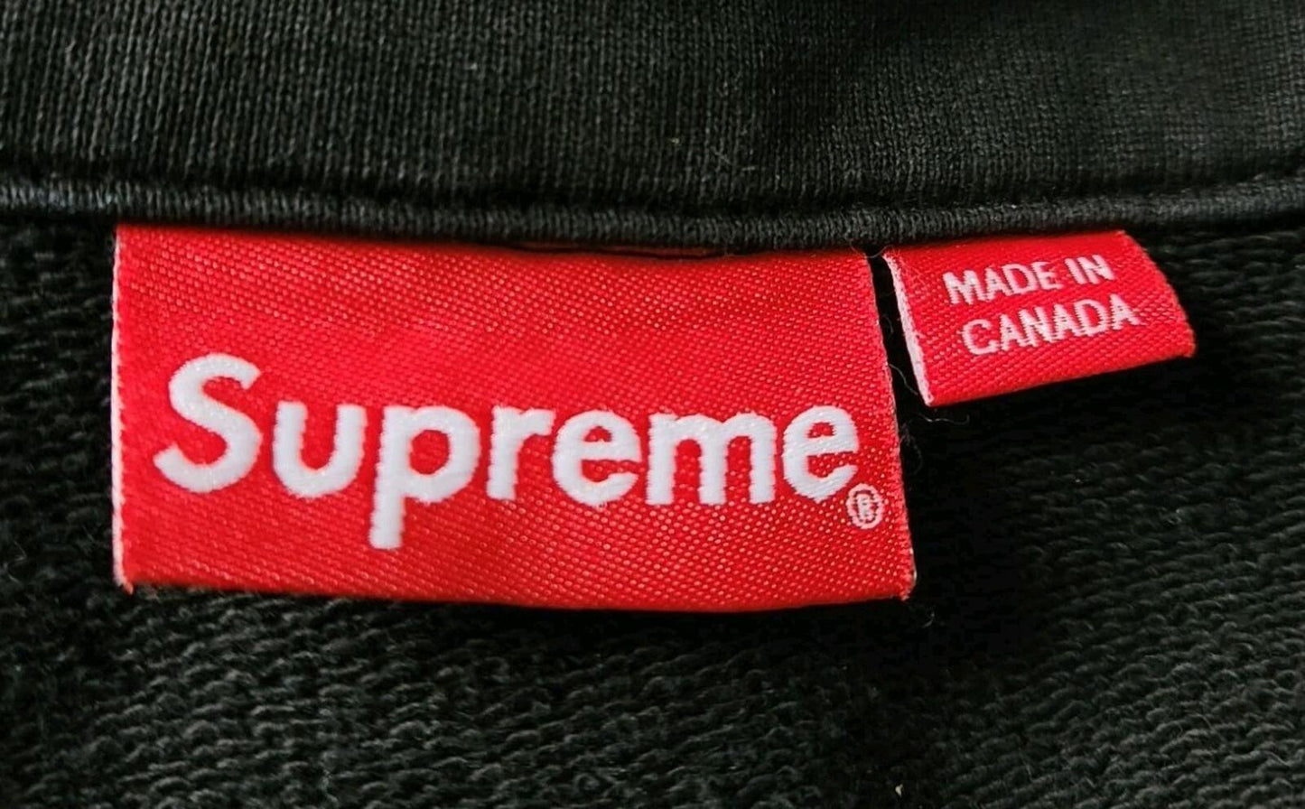 FW14 Supreme Fleece Warm Up Jacket Black Size L