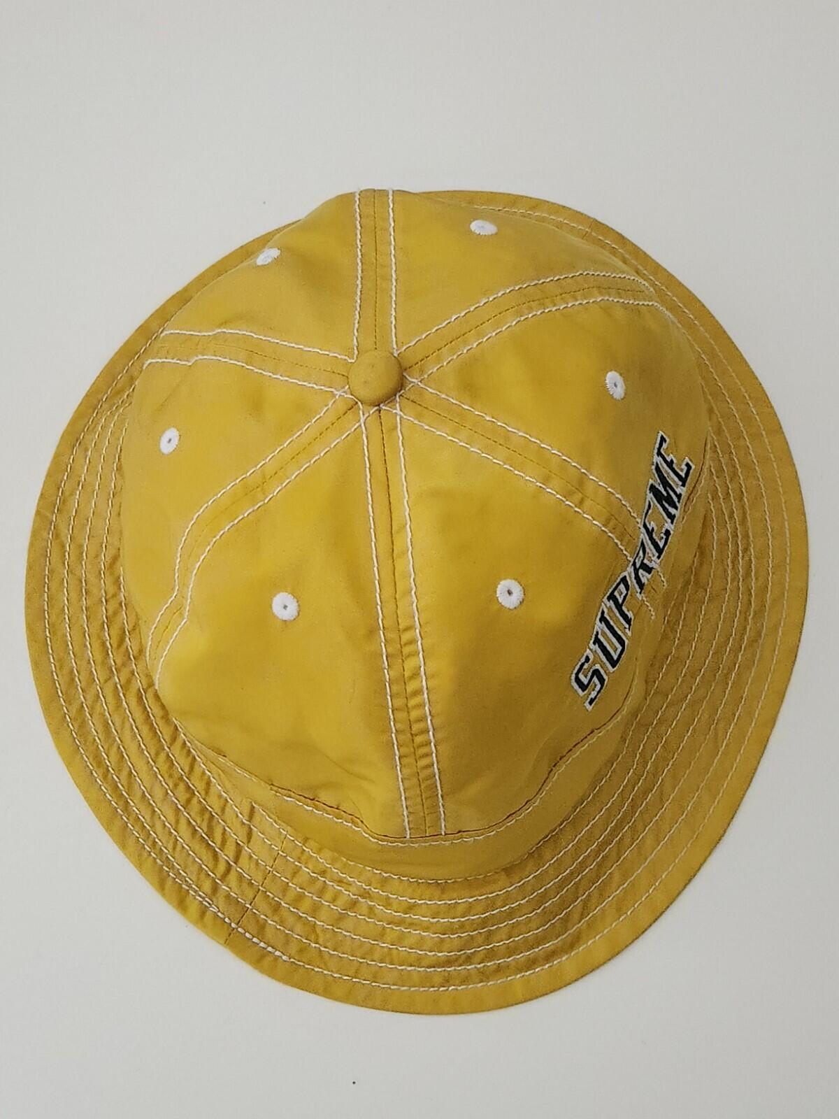 FW19 Supreme x LEVI'S Nylon Bell Hat crusher Yellow bucket M / L Medium / Large