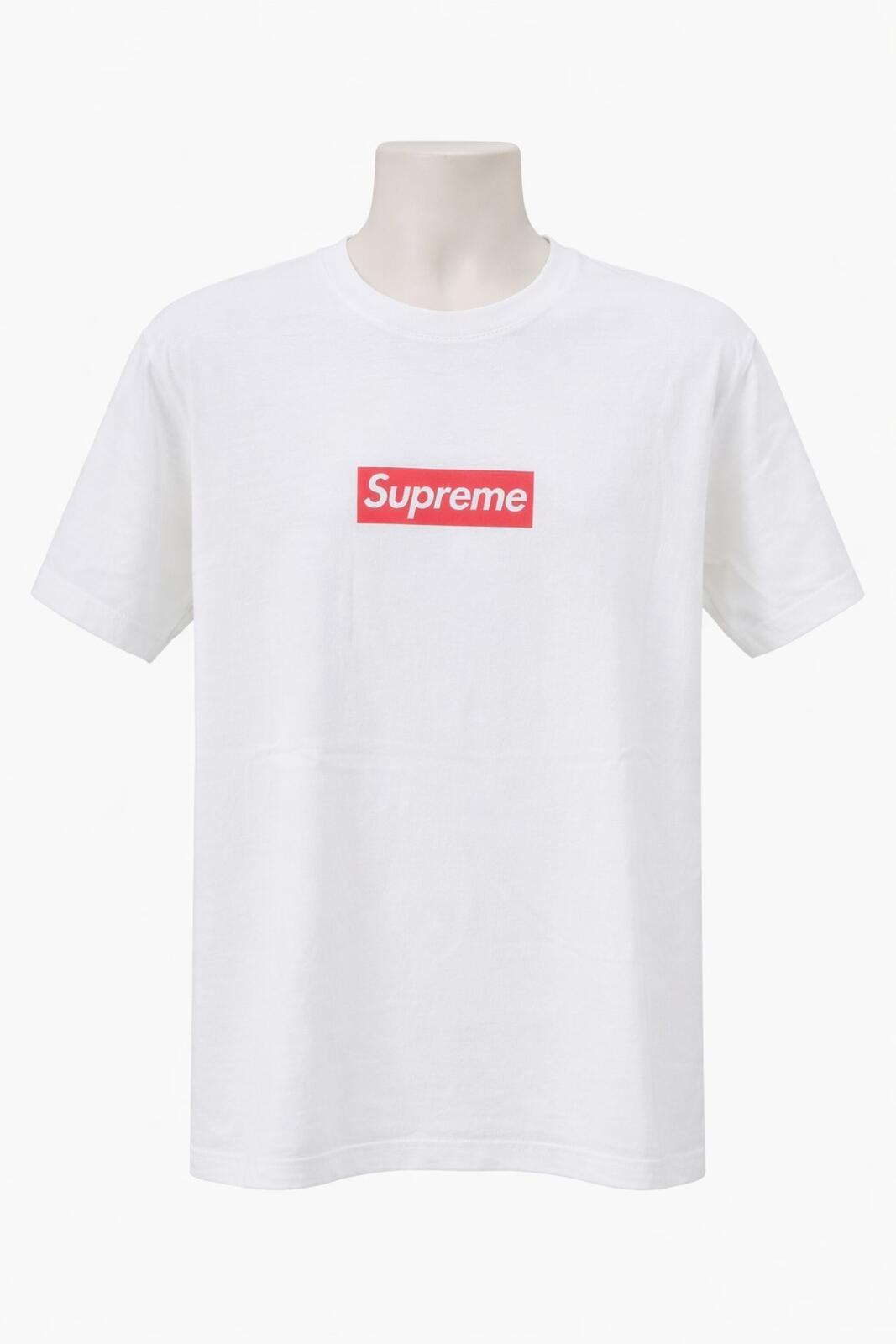 F&F Supreme Box logo Tee White Size L Friends & Family