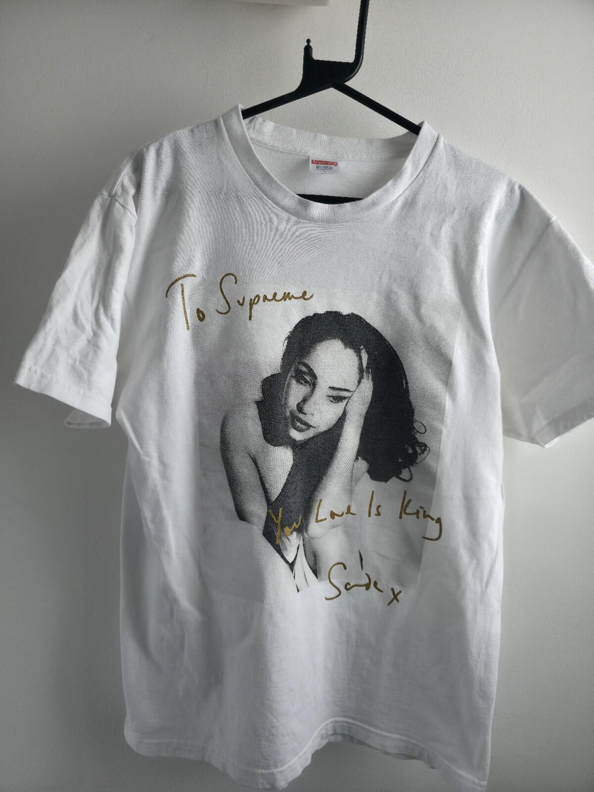 SS17 Supreme Sade Tee White size L
