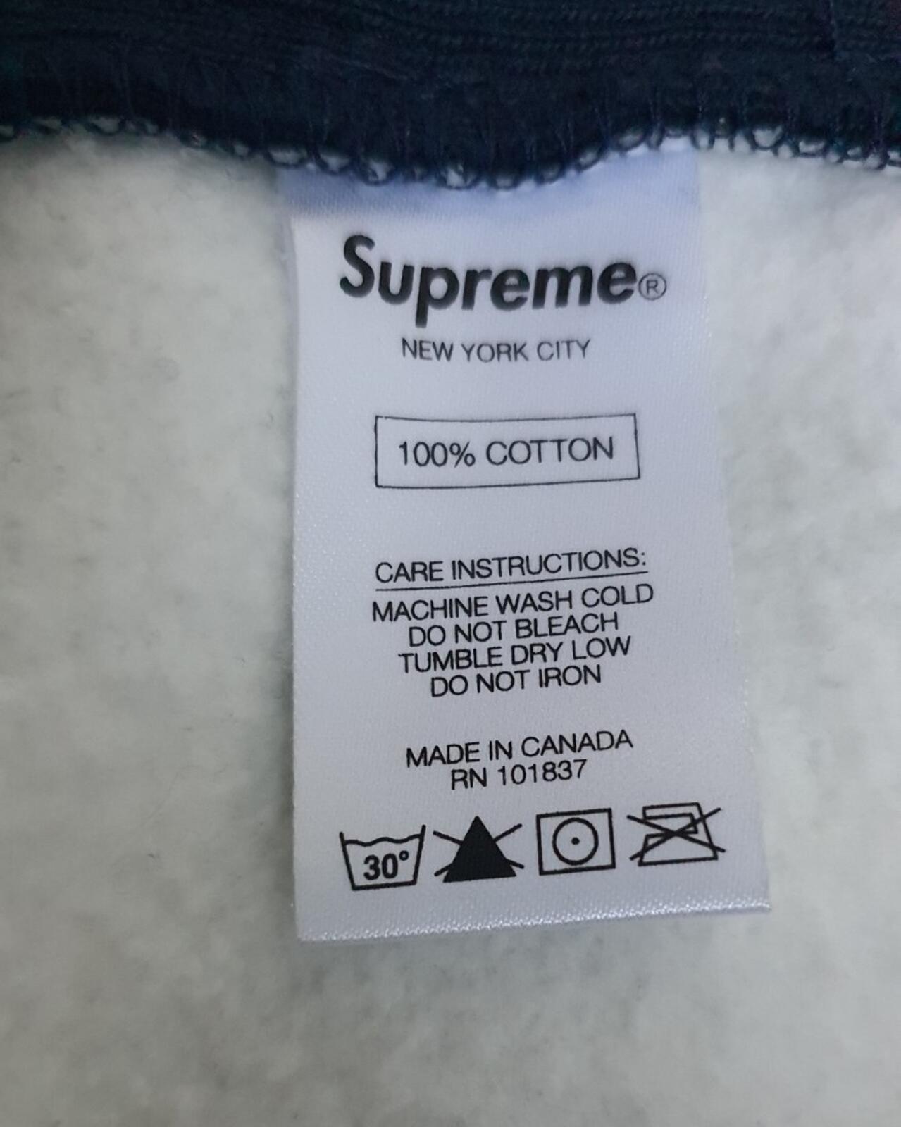 FW14 Supreme Plaid Varsity Jacket Size M
