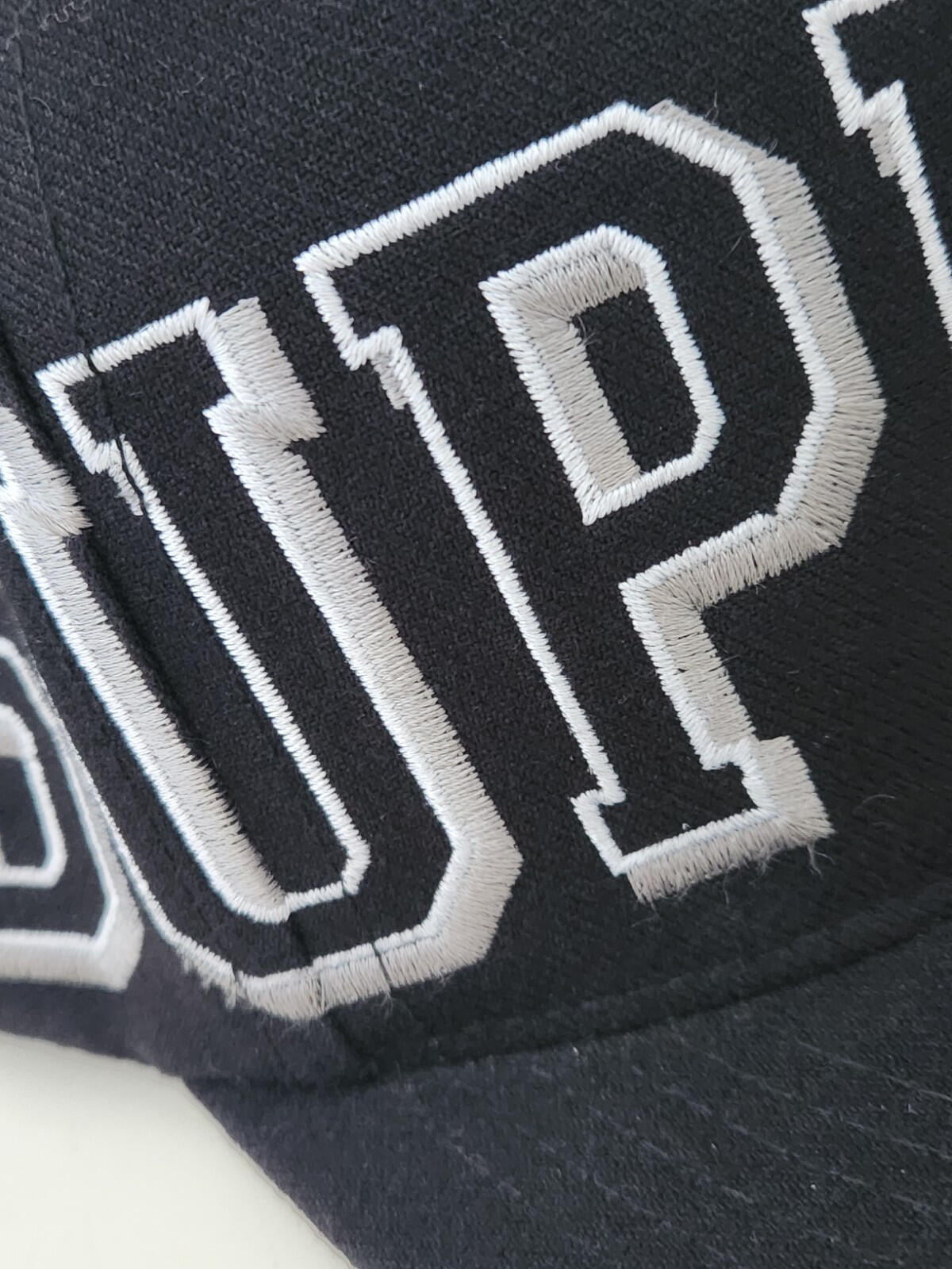 FW13 Supreme Banner 5-Panel Cap Schwarz ASAP ROCKY