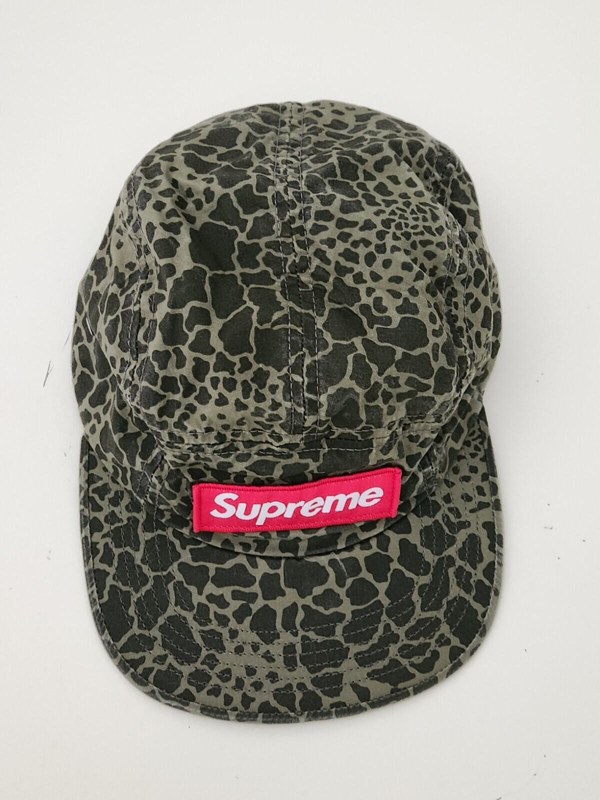 SS12 Supreme Giraffe camo camp cap Multicolour box logo vintage 2012 Rare Hat