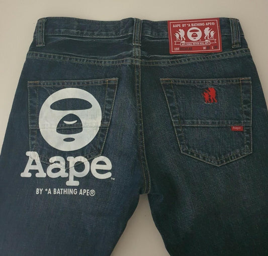 Aape by A BATHING APE denim jeans S small W30 L30 BAPE they fit slightly bigger