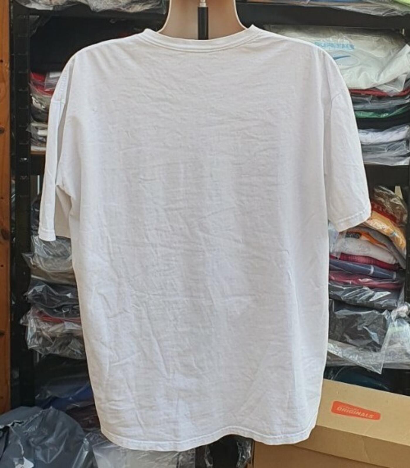 2004 Supreme Larry Clark Fuc* Bush tee white T-shirt size XL Vintage Very Rare