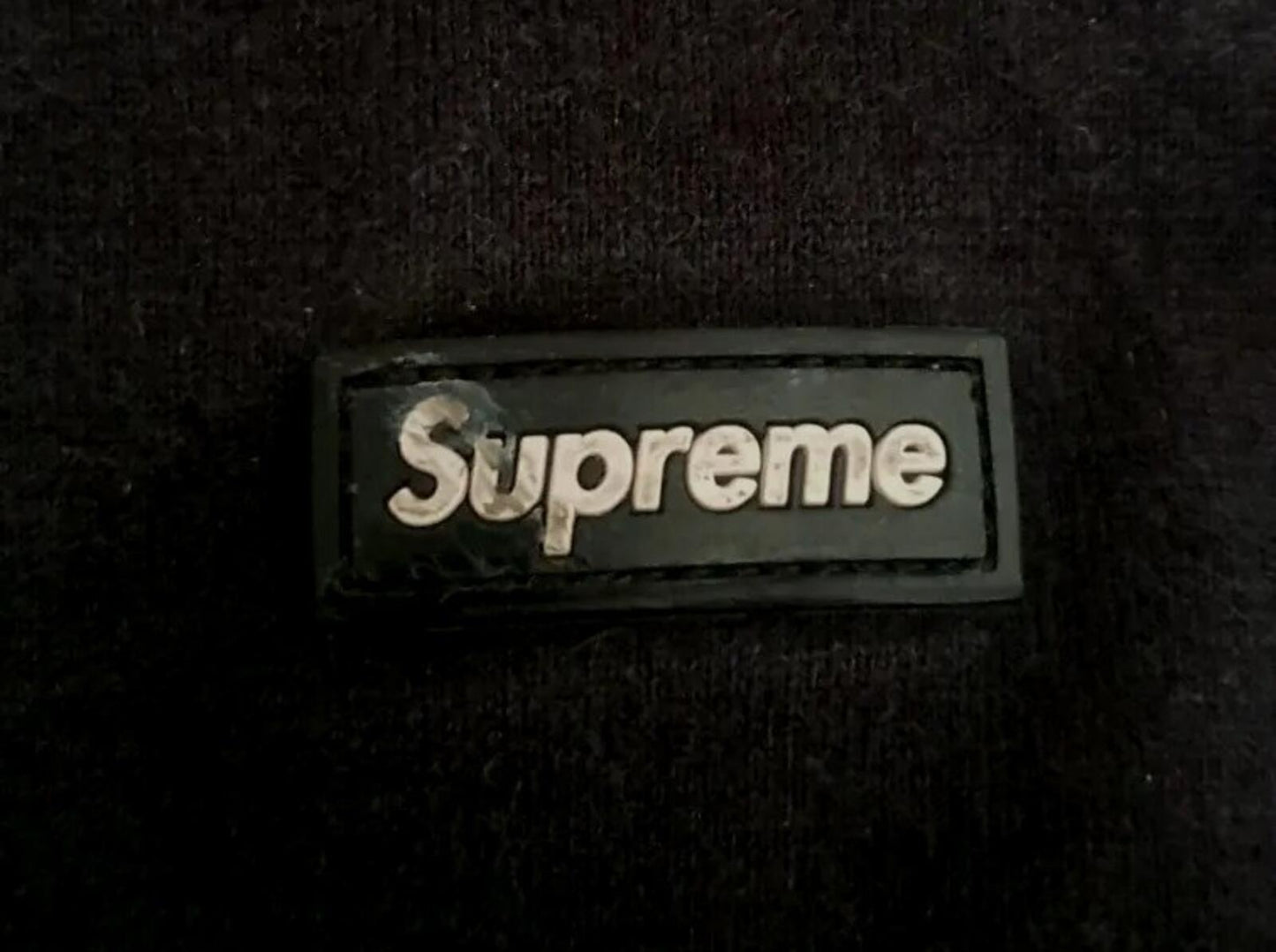 SS19 Supreme Small Box tee t-shirt Black size L Large Rubber Box Logo