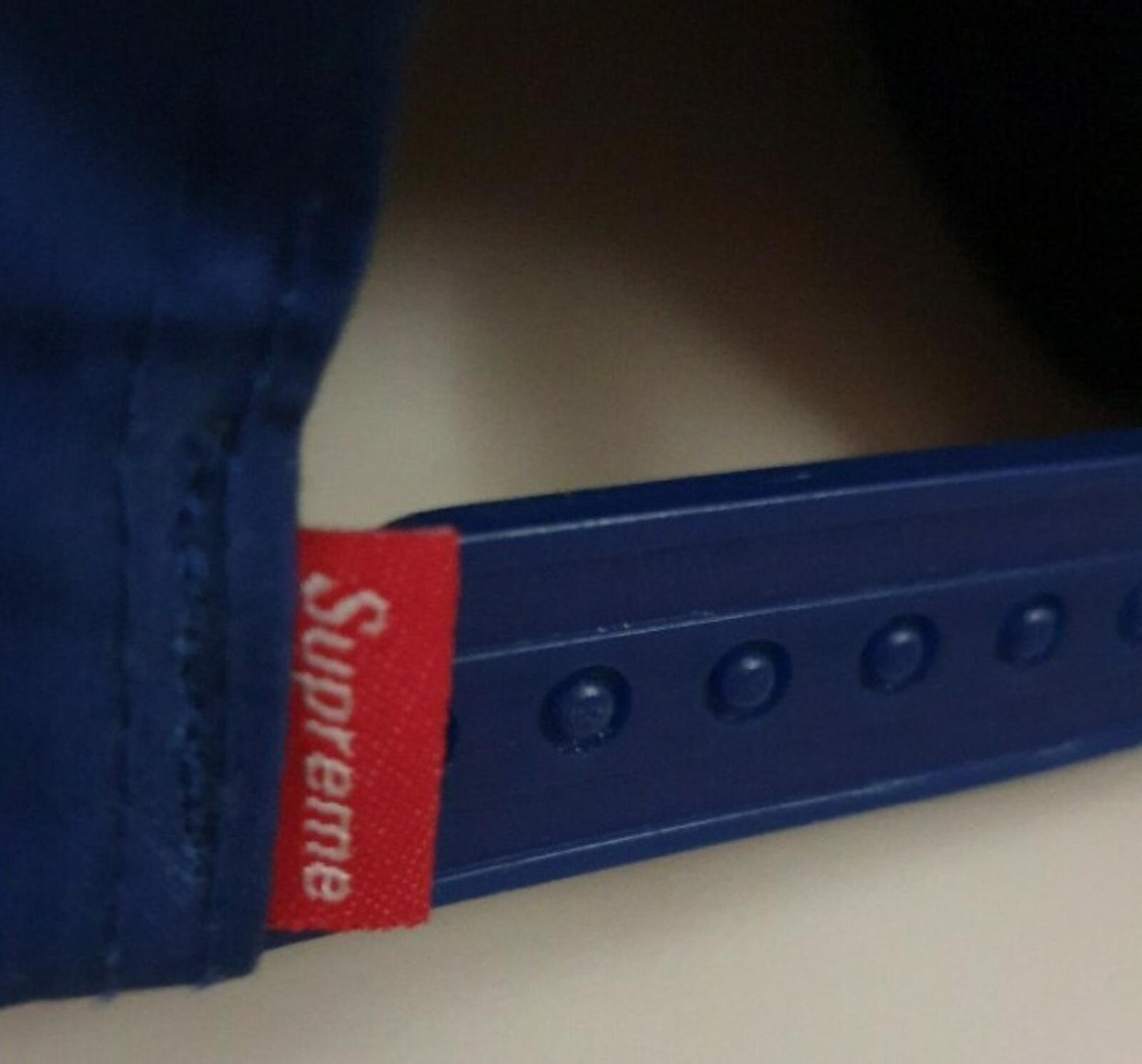 SS15 Supreme x Daniel Johnston 5-Panel-Cap Blau