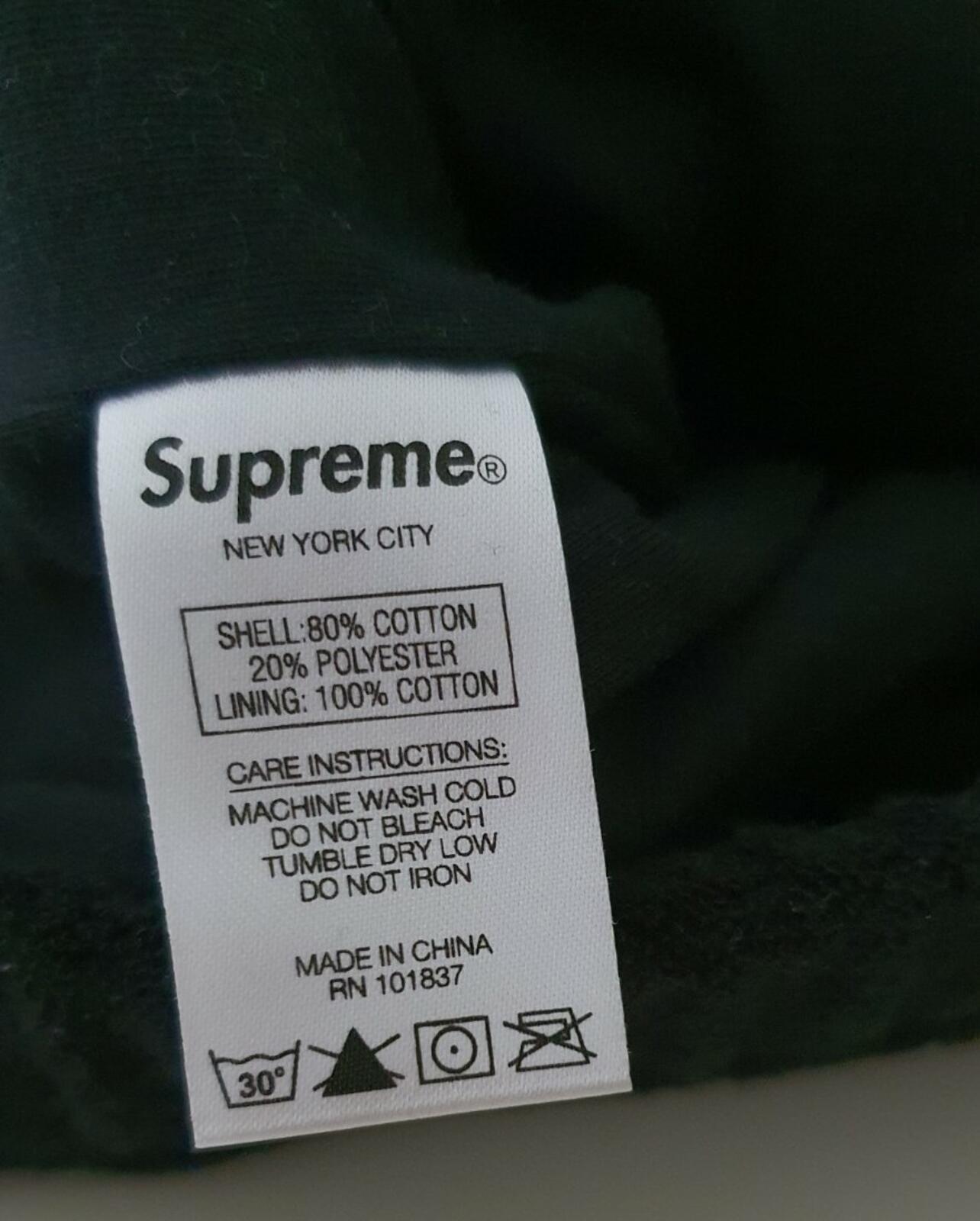 SS20 Supreme Terry Short size S small shorts black Jacquard logo