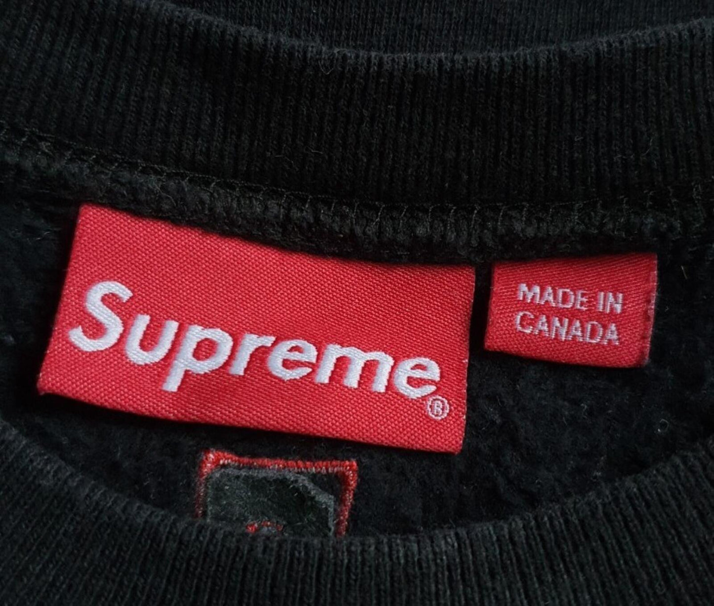 SS16 Supreme x Black Sabbath Paranoid Crewneck Black Size S Ozzy Osbourne
