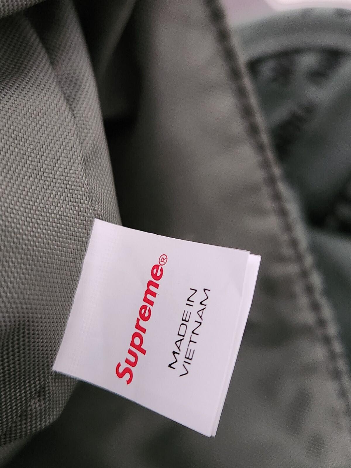 SS23 Supreme Field Side bag Shoulder Olive Gonz Water Resistant Gonzales Poems