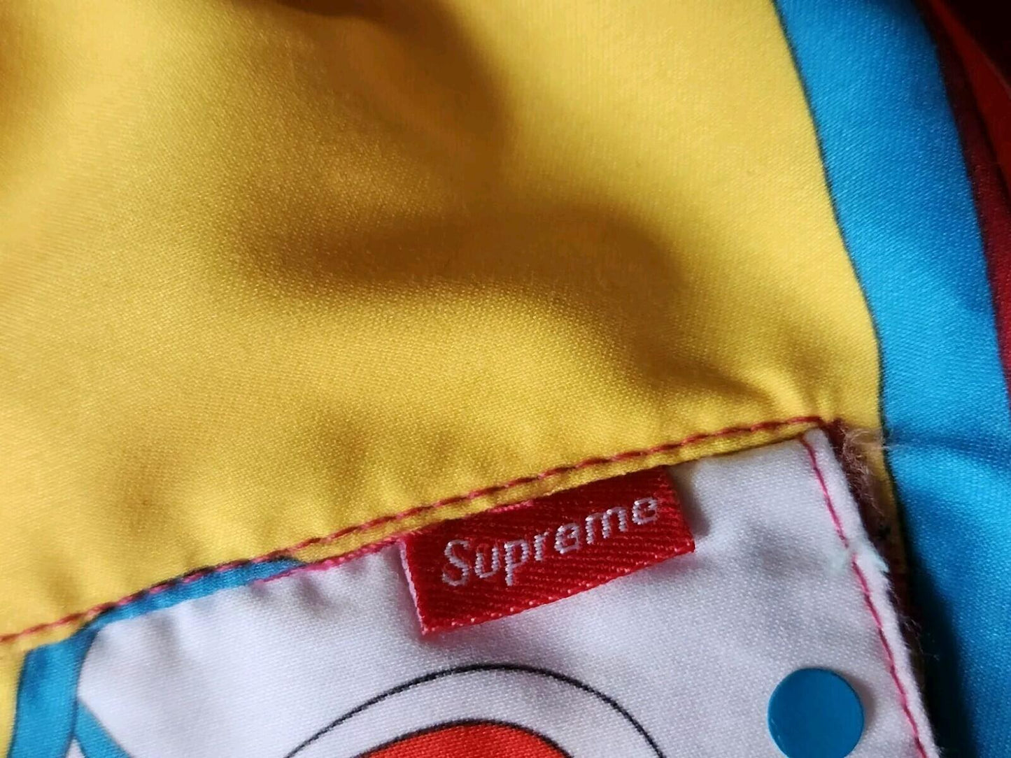 SS16 Supreme Abstract Water Short Size XL