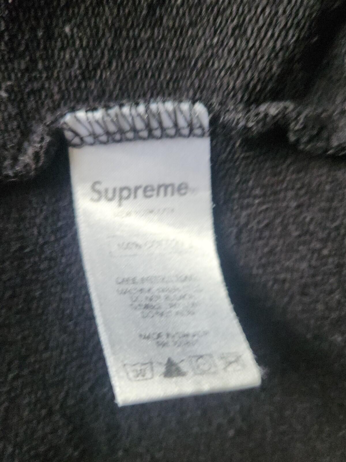 SS14 Supreme Antihero Hooded Zip Up Hooded Sweatshirt black hoodie M medium 2014