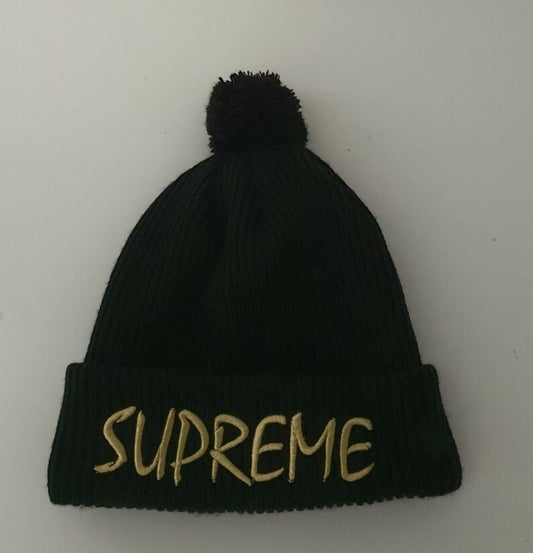 Gorro FW13 Supreme New Era negro logo caja pequeña Muy raro