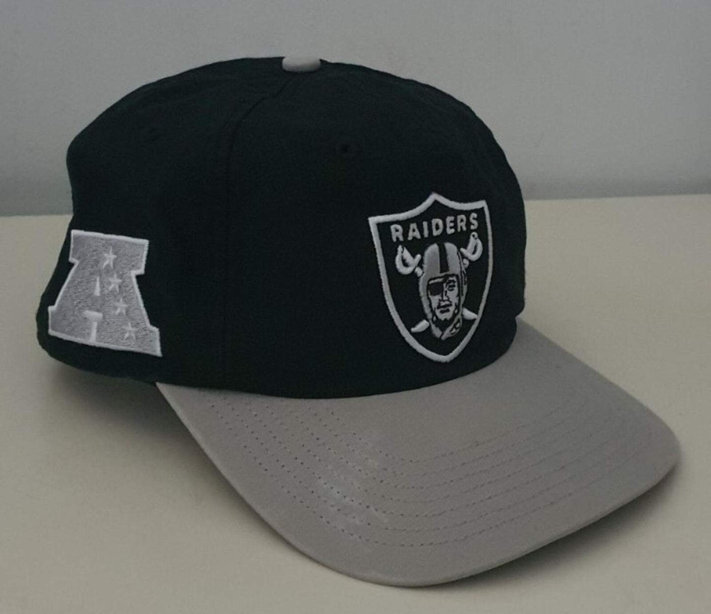 SS19 Supreme x NFL x Raiders X 47' 5-panel black cap hat