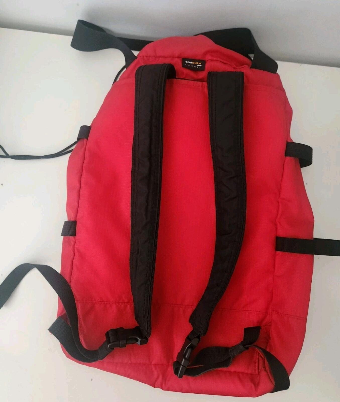 SS19 Supreme tote backpack Red bag cordura 18L nylon