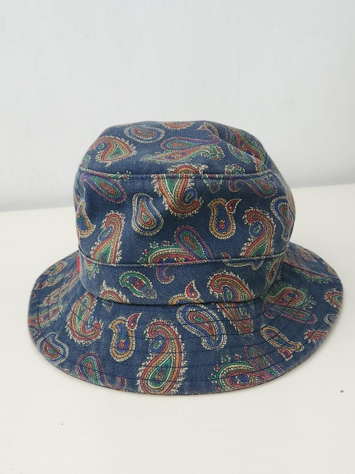FW13 Supreme Paisley Crusher Hat Navy Size S/M
