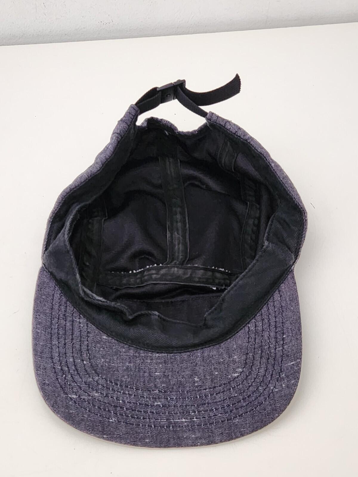 SS09 Supreme camp cap vintage Grey hat from 2009 Purple box logo Very Rare