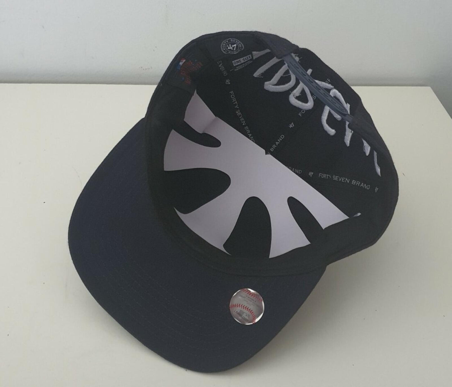 SS15 Supreme x Yankees x 47 brand 5-panel Cap Navy