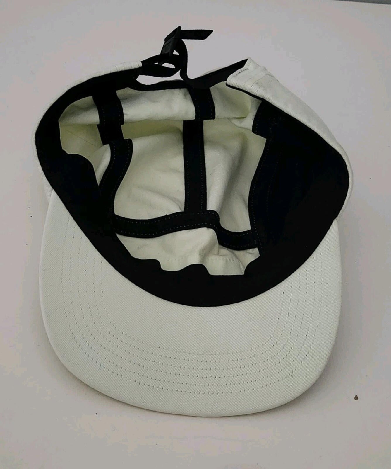 Gorra tipo campamento Supreme Side Zip FW17 lima pálido