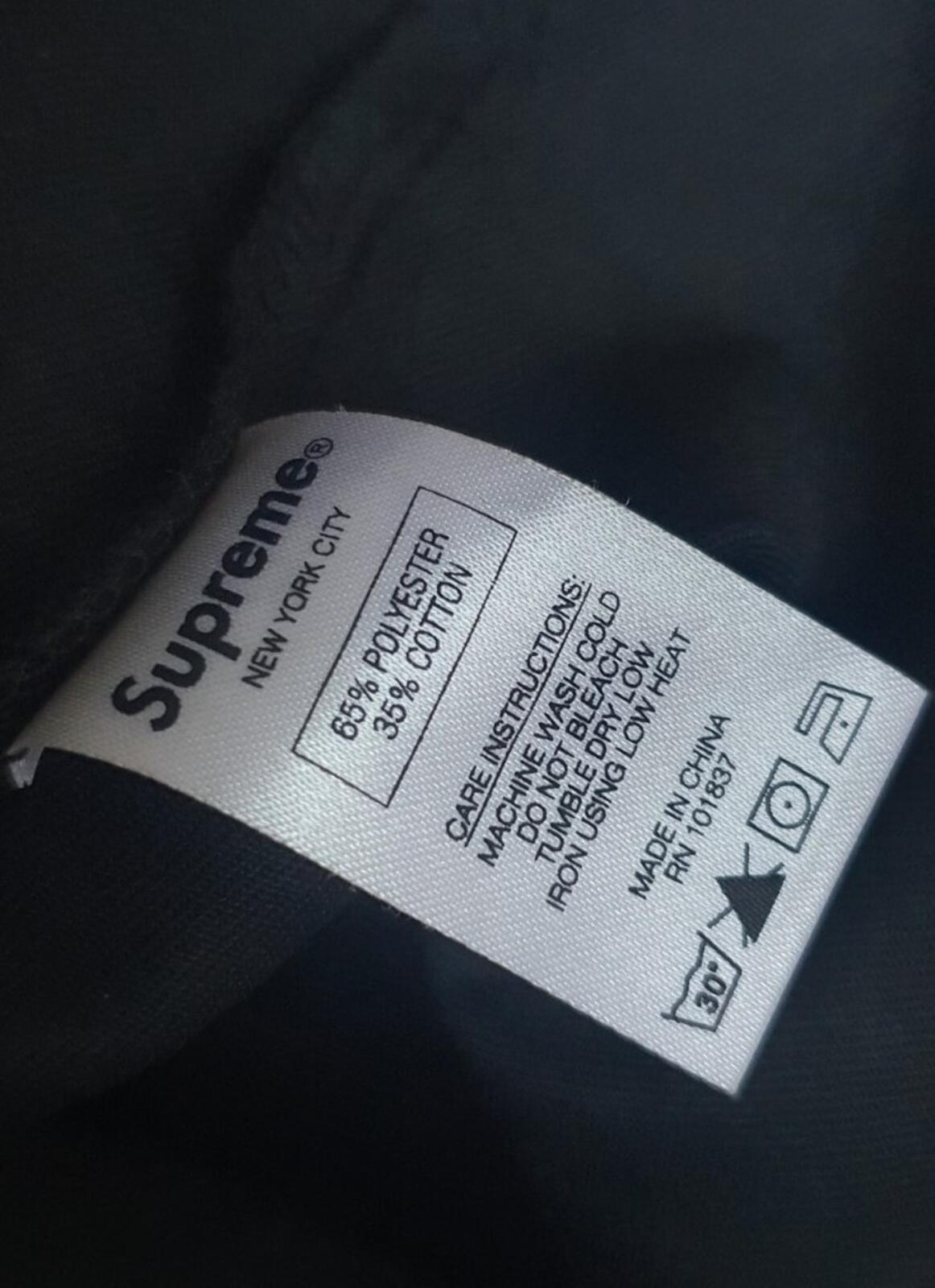 FW17 Supreme Gonz Ramm S/S Work Shirt Size M medium Mark Gonzales Supream Black