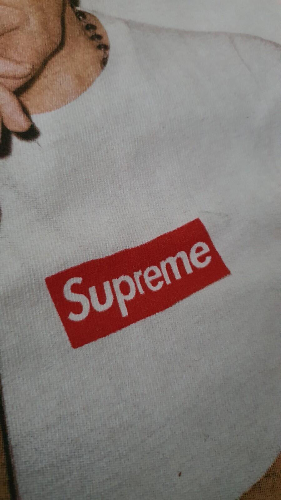 SS16 Supreme x Morrissey Photo Tee red T-shirt size M medium