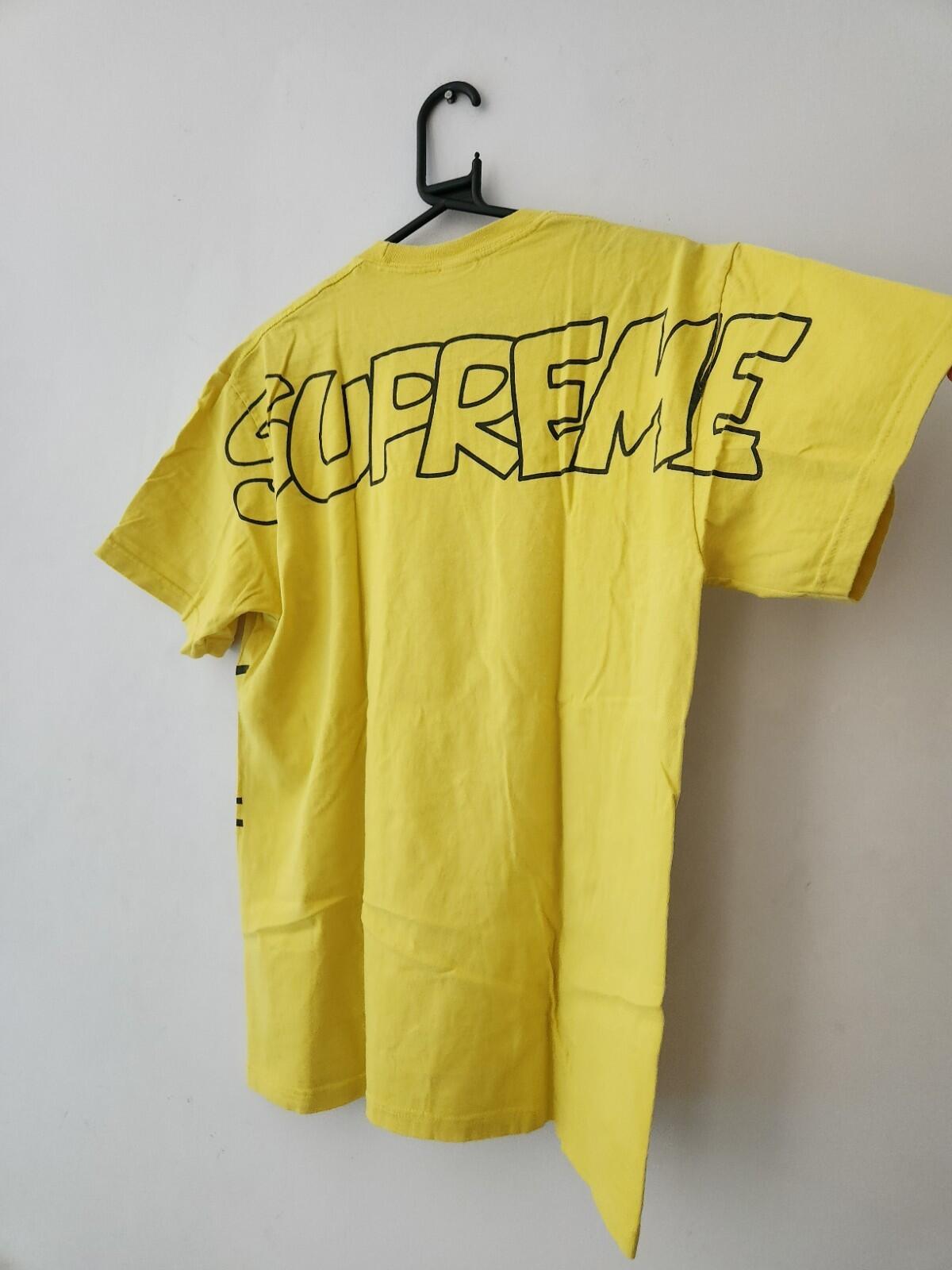 FW20 Supreme Pitufo Camiseta Amarilla Talla M
