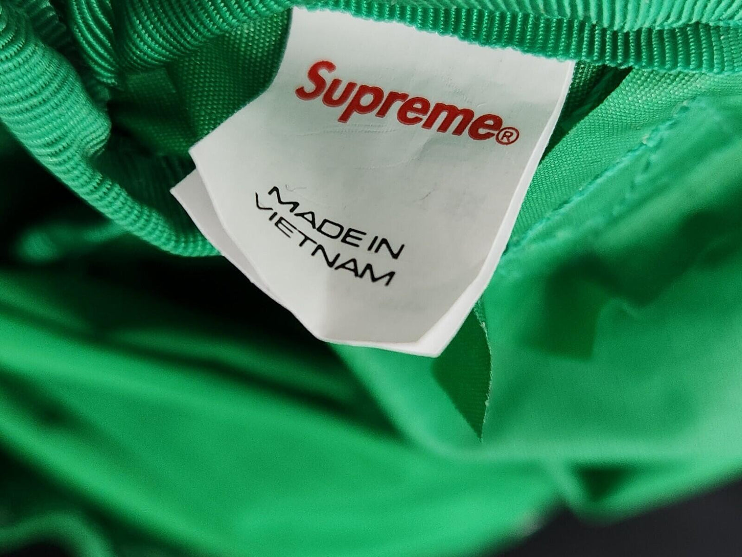 SS23 Supreme Mesh Small Backpack Bag Green 10L