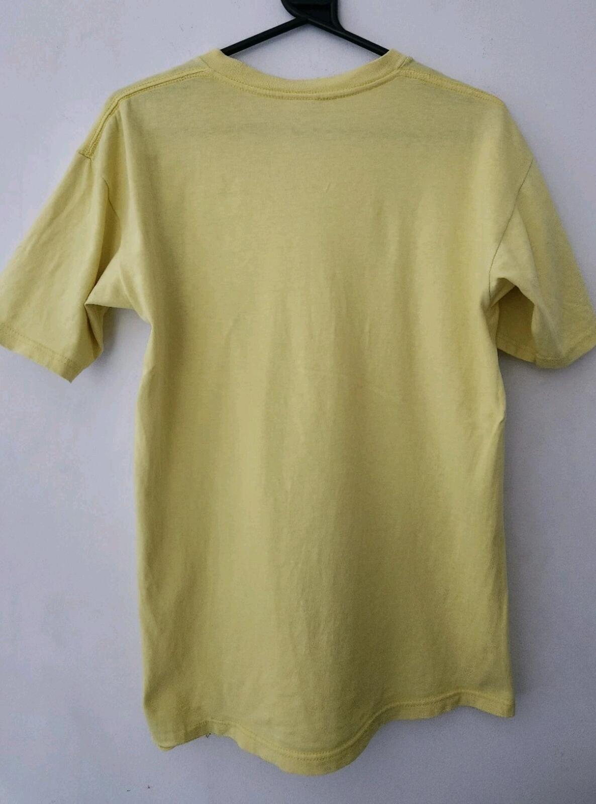 SS12 Supreme Cheerleader Tee medium M Yellow t-shirt vintage 2012 rare girl