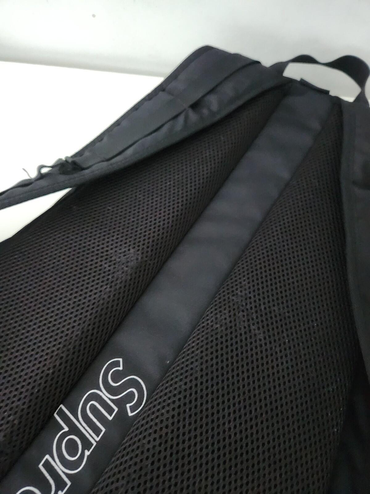 SS20 Supreme Black backpack Cordura Bag Mesh Rucksack