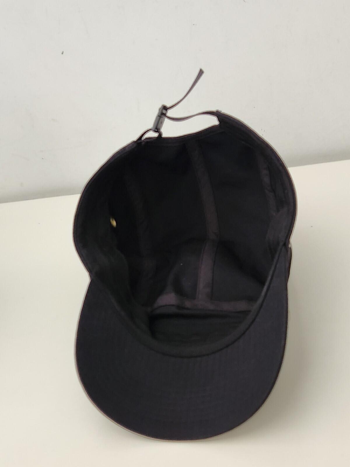 SS23 Supreme Ventile Camp Cap Schwarz Wasserabweisend
