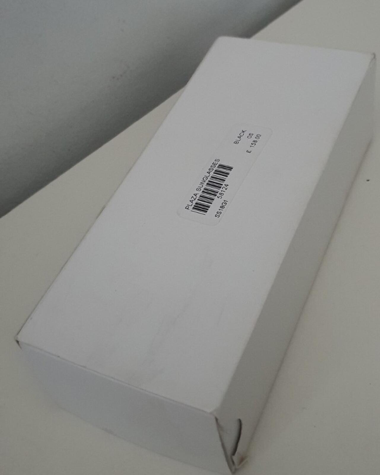 SS18 Supreme Plaza sunglasses Black Gold made in Italy