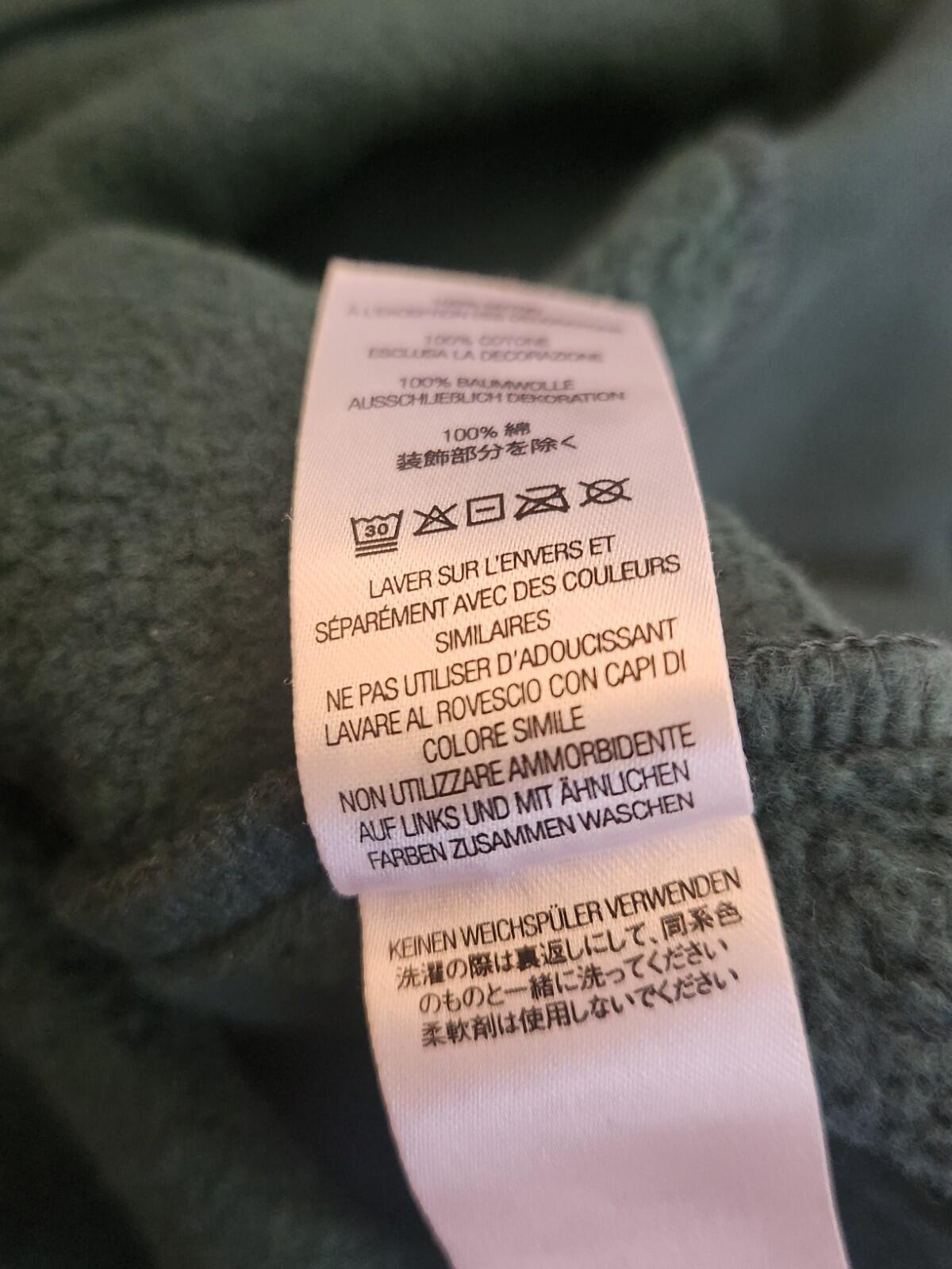 FW21 Supreme Rhinestone Hooded Sweatshirt Dark Green Size M