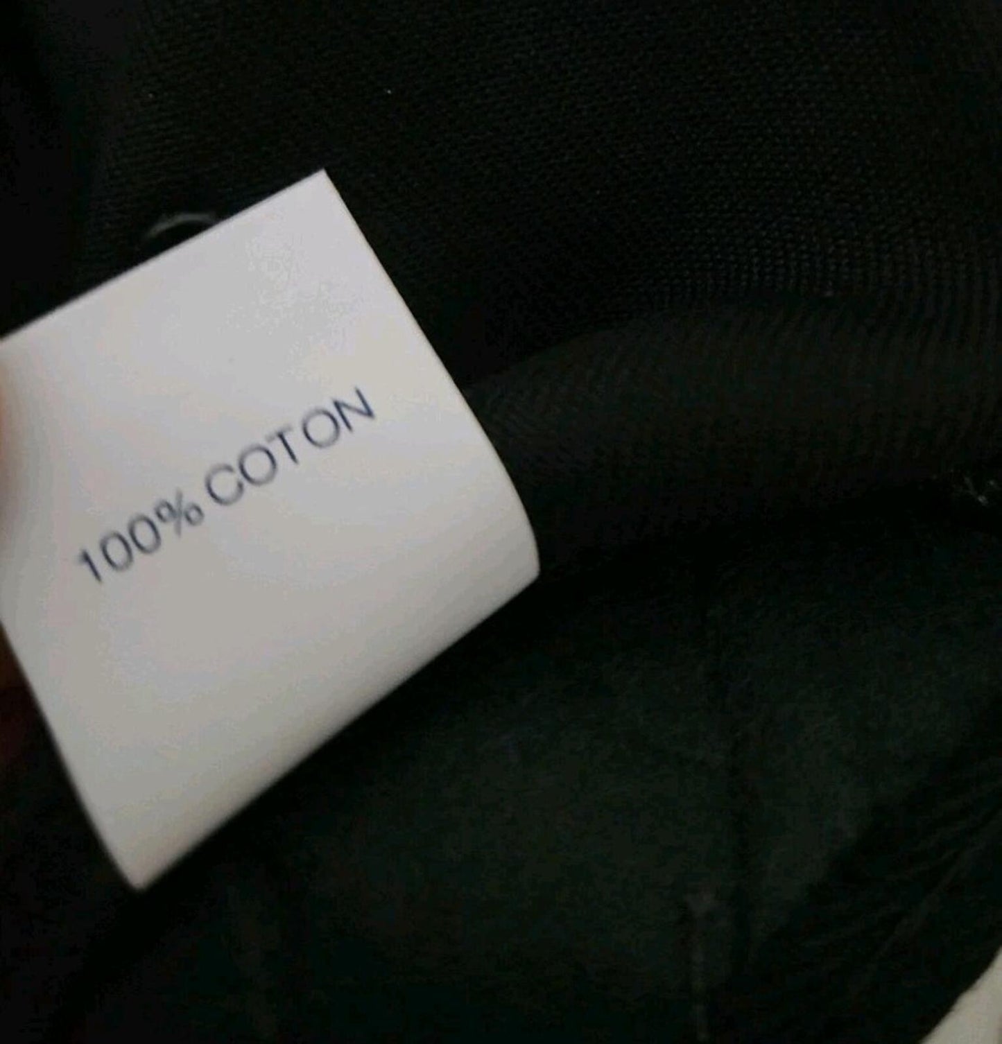 SS18 Supreme reflective tab pocket camp cap black cotton hat made in USA