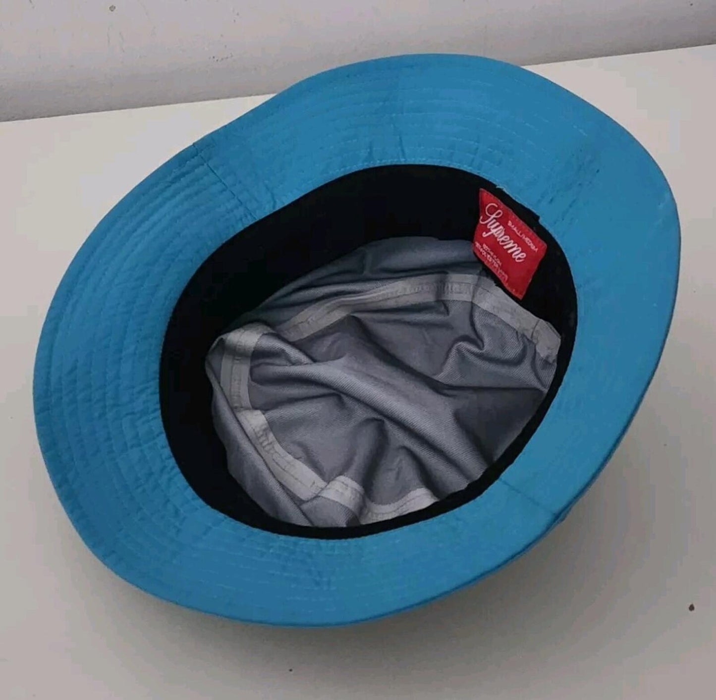 FW17 Supreme Taped Seam Crusher Hat Teal Size S/M