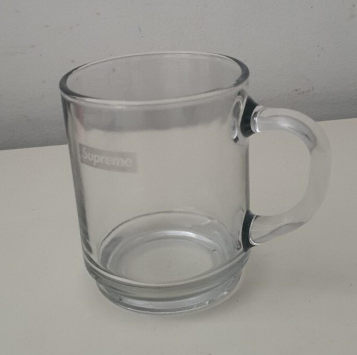 SS23 Supreme x Duralex Glass mug durable tempered glass 8.75oz clear New
