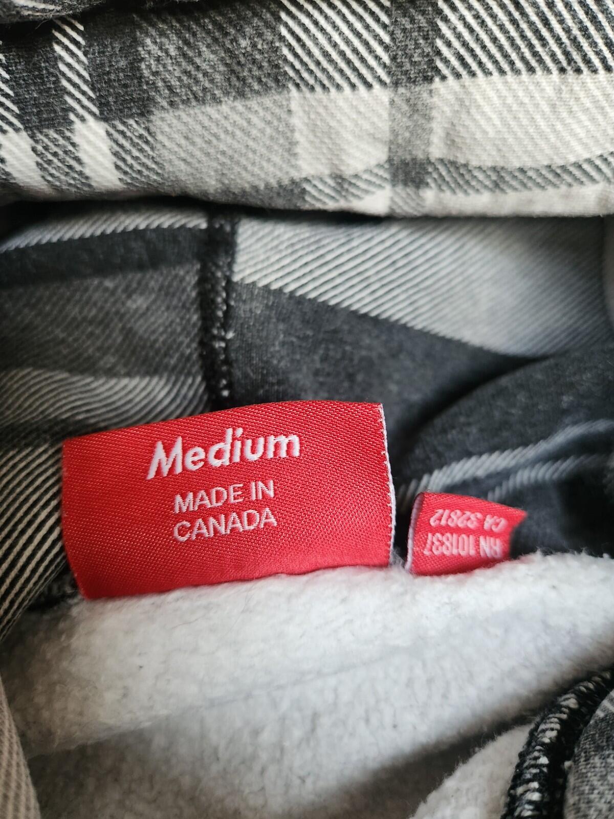 FW14 Supreme Plaid Pullover Size M Medium Rare Vintage Hooded Sweatshirt Hoodie