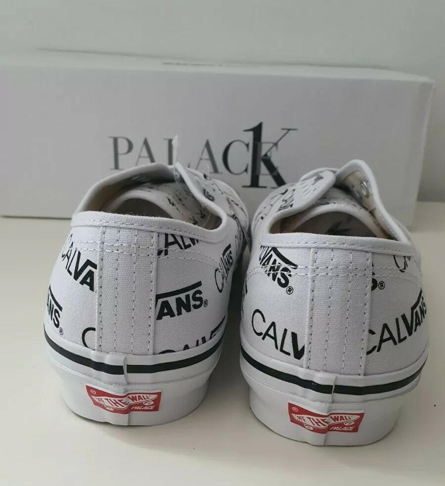SS22 Palace Vans Calvin Klein CK1 Calvans Authentic US 11 UK 10 EUR 44.5 white