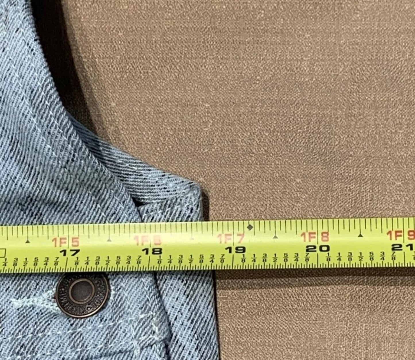 FW17 Supreme x LEVI'S Snakeskin Overalls Latzhose Hellblau Größe M