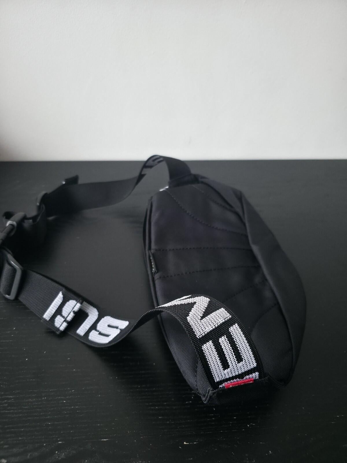 SS18 Supreme Waist Bag Shoulder Black