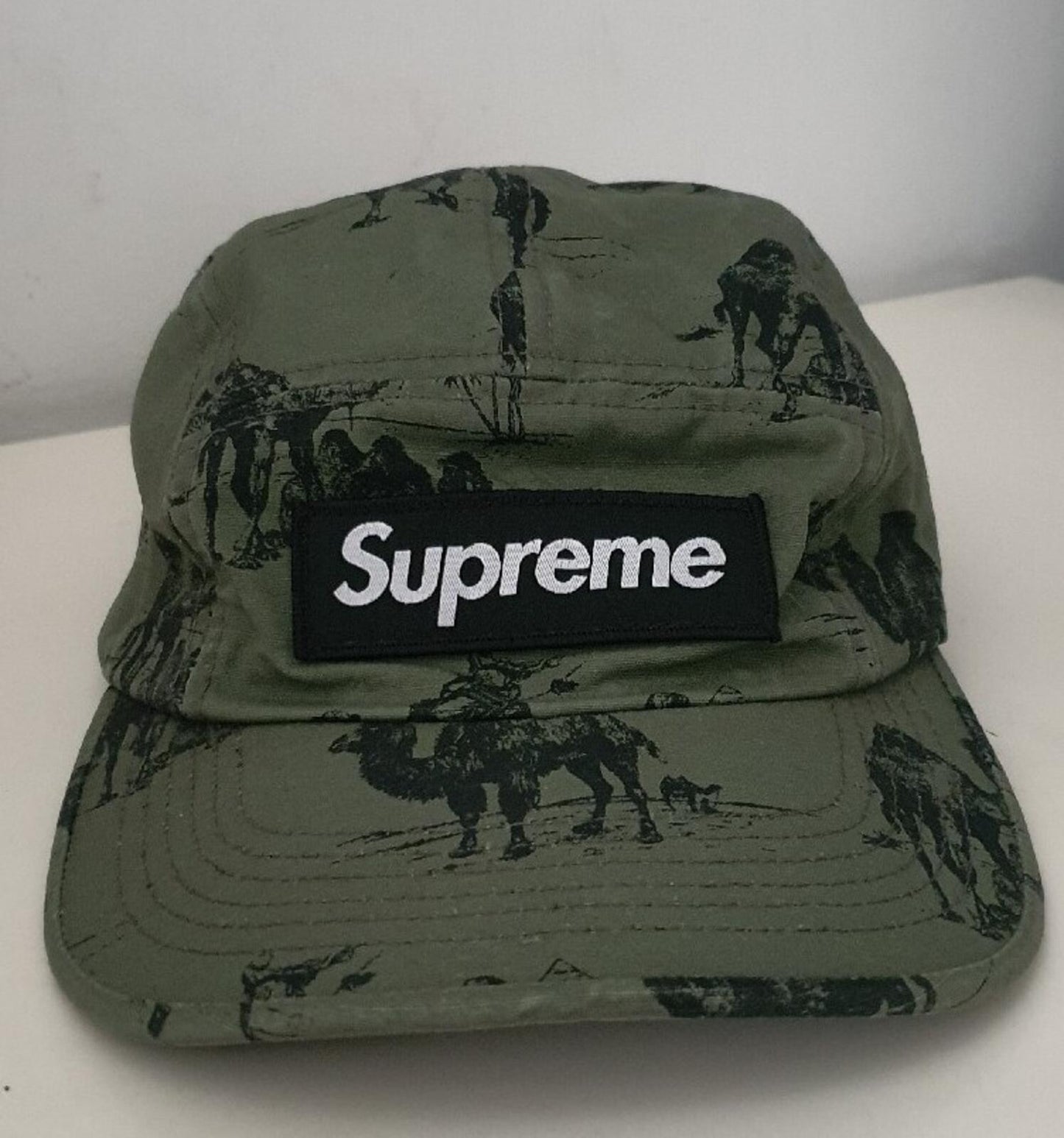 SS12 Supreme Camels Camp Cap hat vintage Very Rare